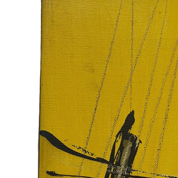 ROBERT McCAINE 2 PAINTING’S MID CENTURY MODERN ORIGINAL SIGNED OIL ON CANVAS - Picture 3 of 11